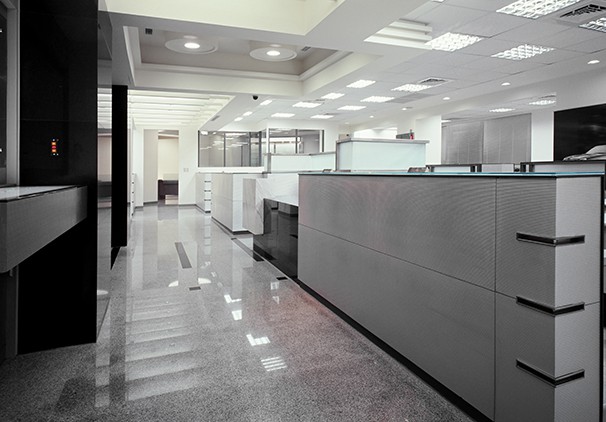 線條創意辦公室裝修實景圖