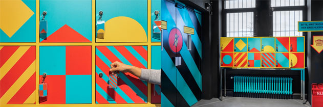 藍色地中海的超市空間設計