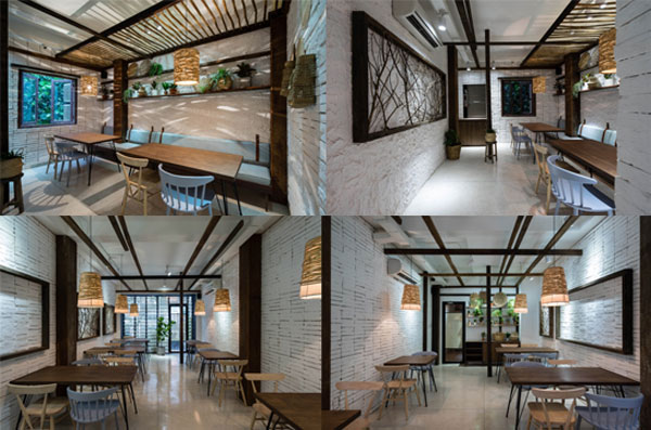 整潔舒適的現(xiàn)代化餐廳設計