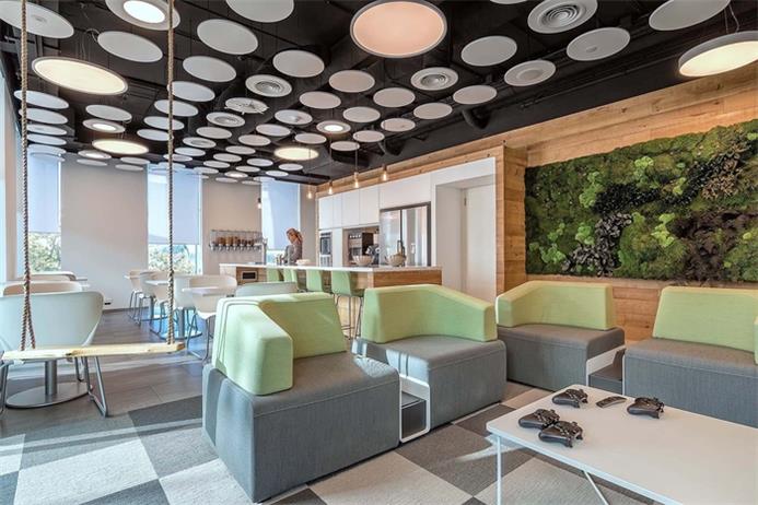 風(fēng)格交融的軟件公司辦公室設(shè)計(jì)