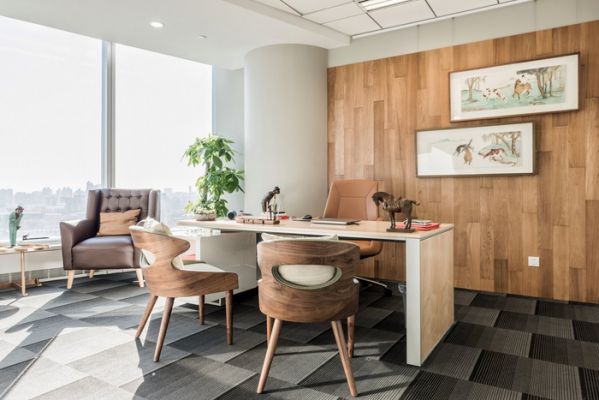 上海辦公室設計中獨立辦公室怎樣美觀？