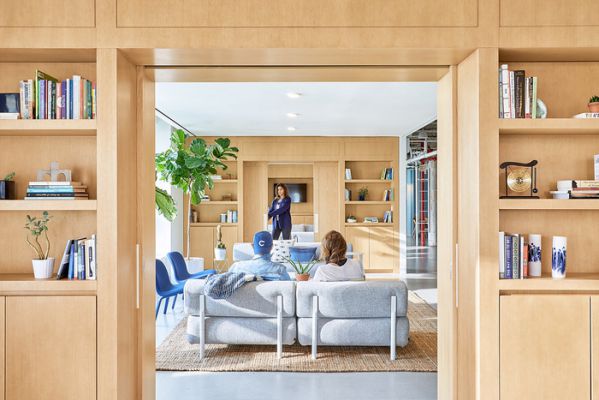 上海辦公室設計的書架應該如何擺放？