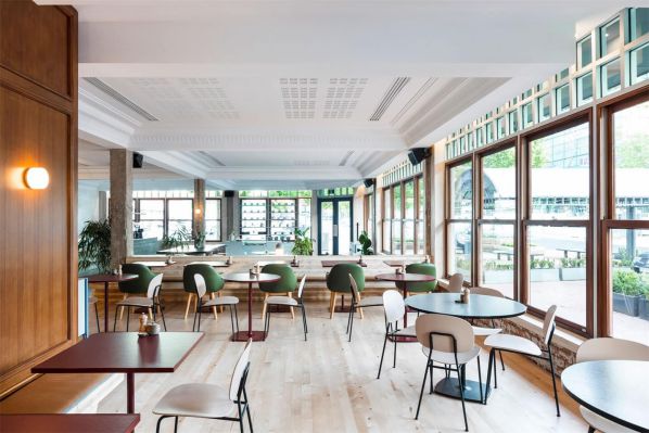 餐廳辦公室設(shè)計反映的人與自然的結(jié)合