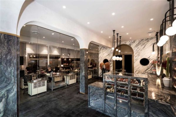 巧克力工廠的裝飾藝術風格辦公室設計